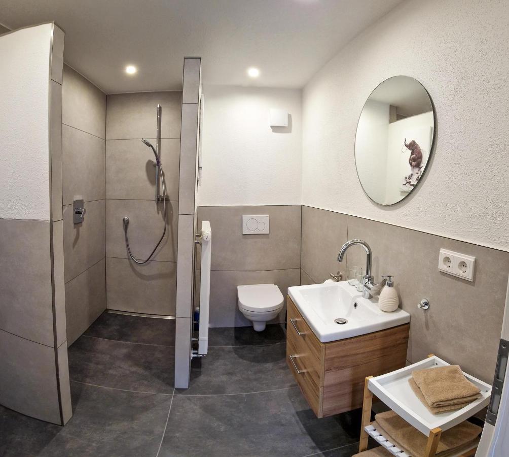 Apartment Alte Raiffeisenkasse רוטנבורג אוב דר טאובר מראה חיצוני תמונה