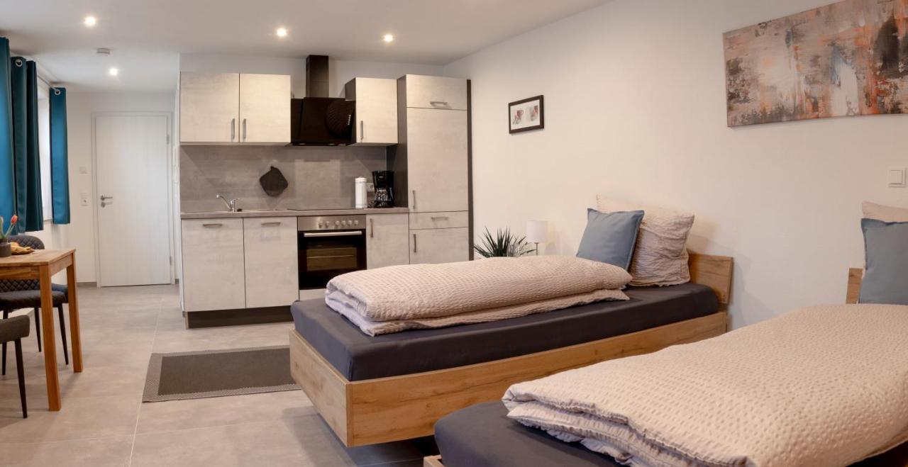Apartment Alte Raiffeisenkasse רוטנבורג אוב דר טאובר מראה חיצוני תמונה