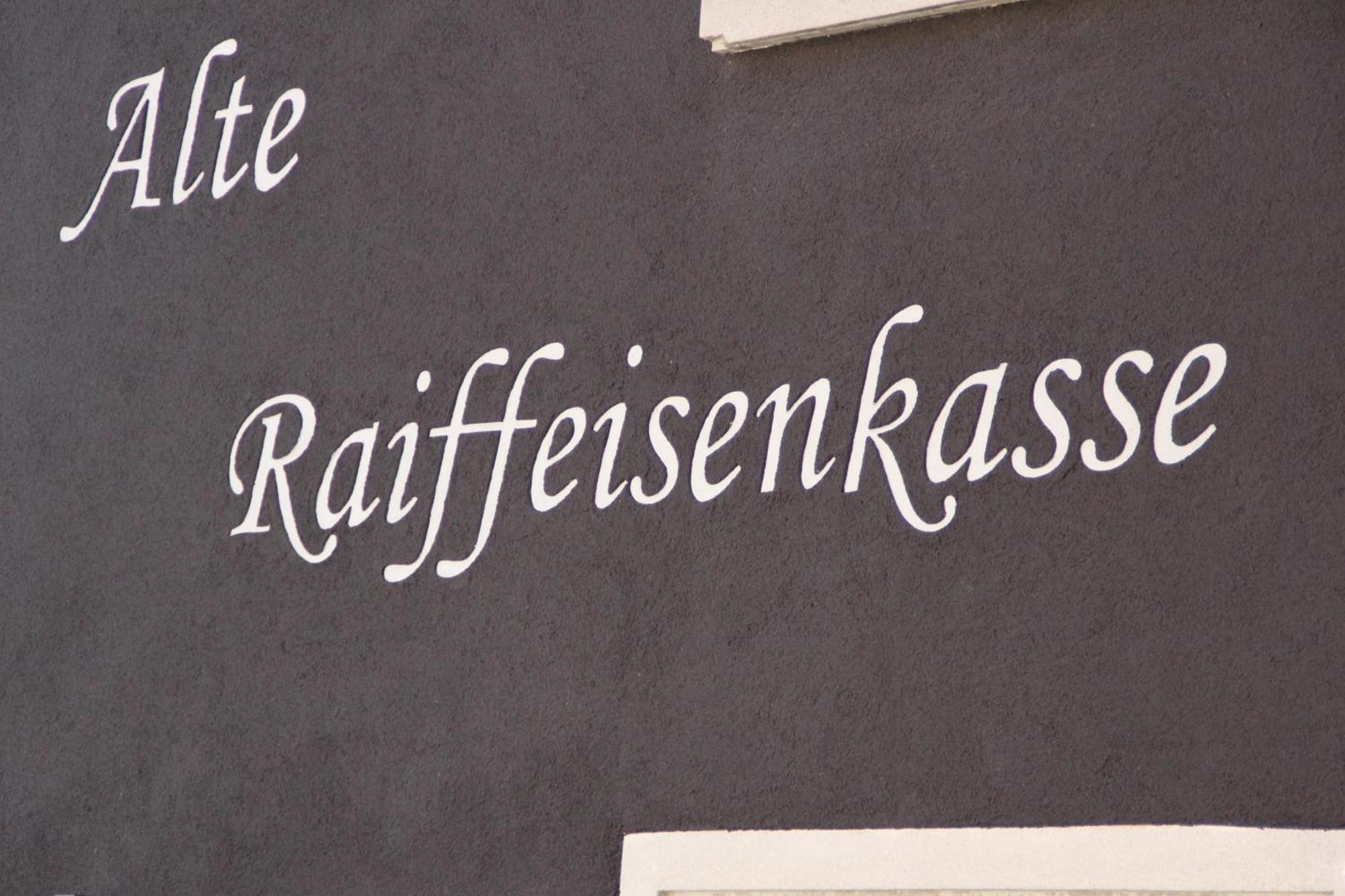 Apartment Alte Raiffeisenkasse רוטנבורג אוב דר טאובר מראה חיצוני תמונה